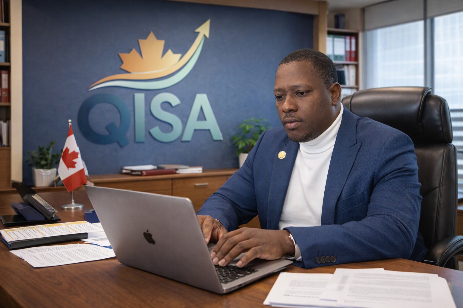 Pierre Splendeur Toussaint, assistant administratif au cabinet QISA